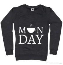 Bluza ADLER dama Monday coffee Negru melanj