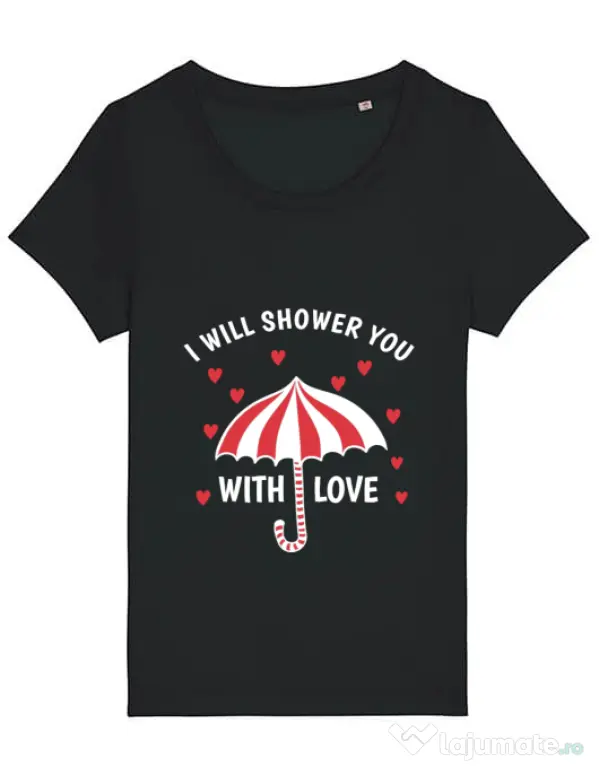 Tricou STANLEY STELLA dama Raining love Negru