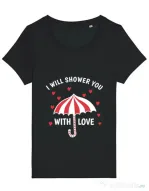 Tricou STANLEY STELLA dama Raining love Negru