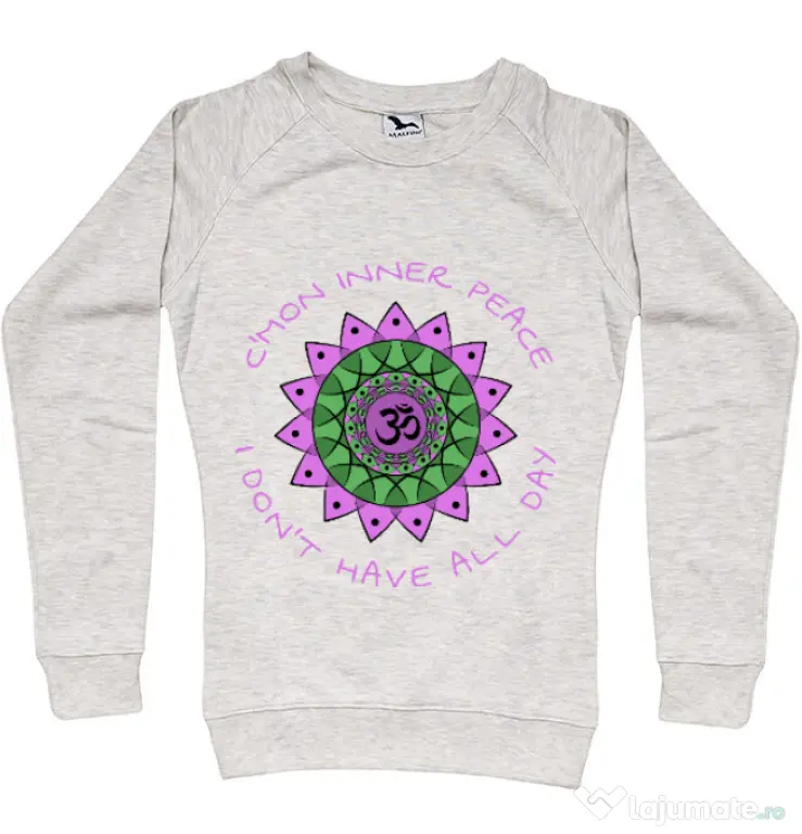 Bluza ADLER dama C’mon inner peace Migdala melanj
