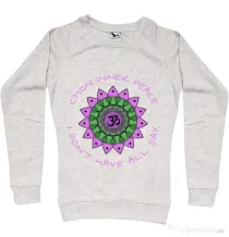 Bluza ADLER dama C’mon inner peace Migdala melanj