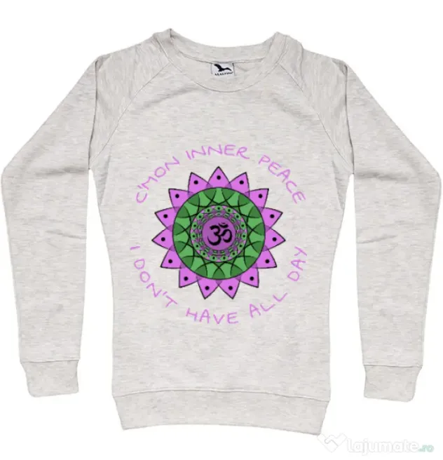 Bluza ADLER dama C’mon inner peace Migdala melanj