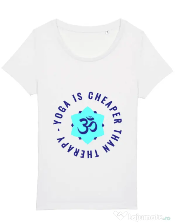 Tricou STANLEY STELLA dama Yoga is cheaper Alb