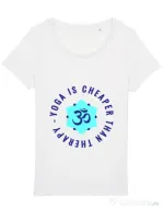 Tricou STANLEY STELLA dama Yoga is cheaper Alb