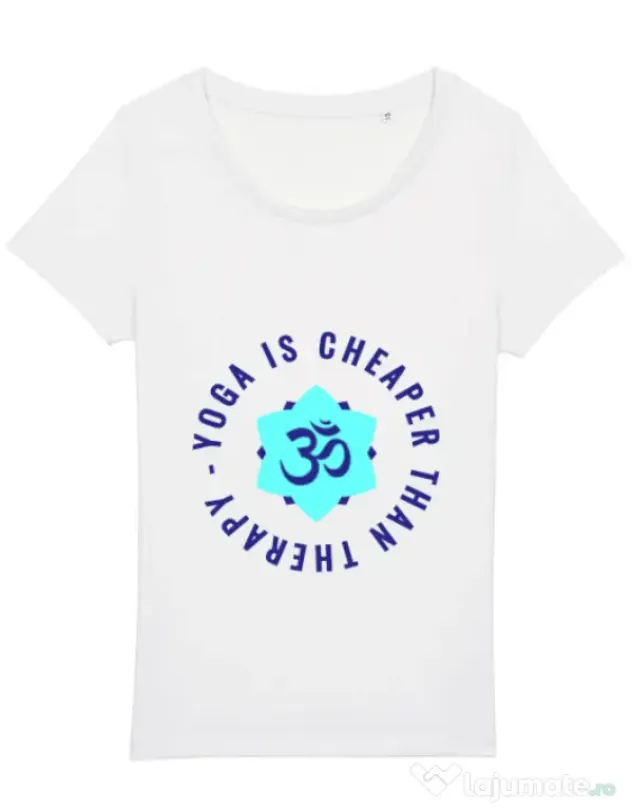 Tricou STANLEY STELLA dama Yoga is cheaper Alb