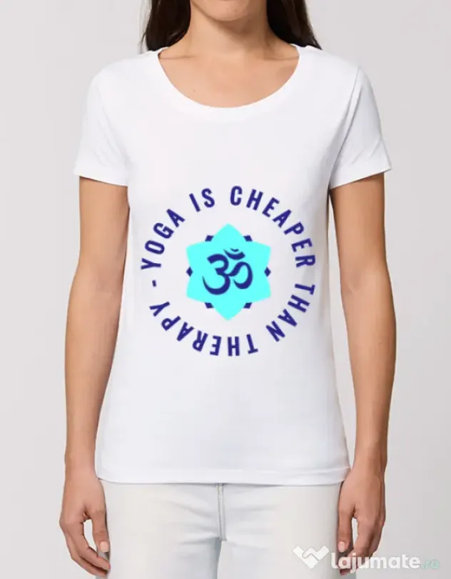 Tricou STANLEY STELLA dama Yoga is cheaper Alb