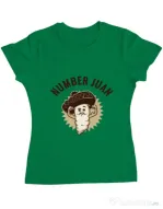 Tricou ADLER dama Number Juan Verde mediu