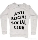 Bluza ADLER dama Anti social Club Migdala melanj