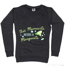 Bluza ADLER dama Mamacita Negru melanj