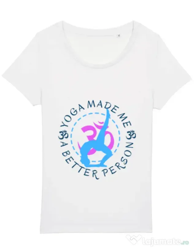 Tricou STANLEY STELLA dama A better person Alb