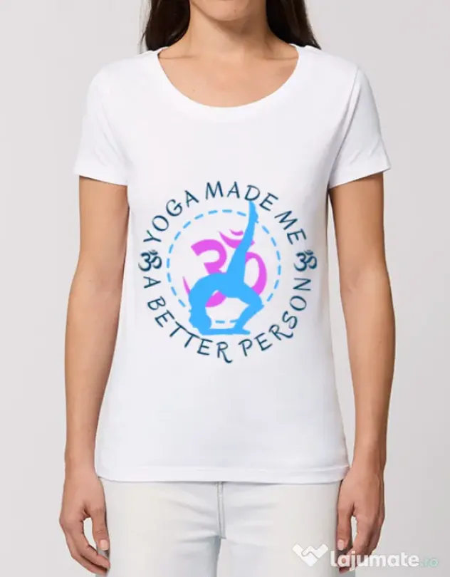 Tricou STANLEY STELLA dama A better person Alb