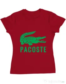 Tricou ADLER dama Pacoste Rosu