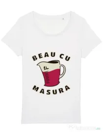 Tricou STANLEY STELLA dama Beau cu masura Alb