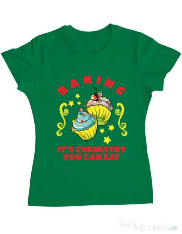Tricou ADLER dama Baking Verde mediu