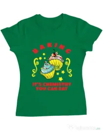 Tricou ADLER dama Baking Verde mediu