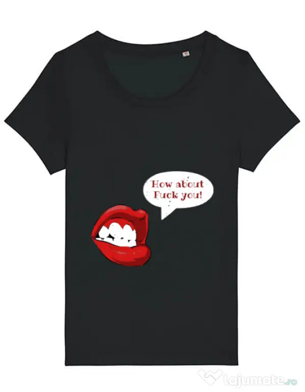 Tricou STANLEY STELLA dama How about Negru