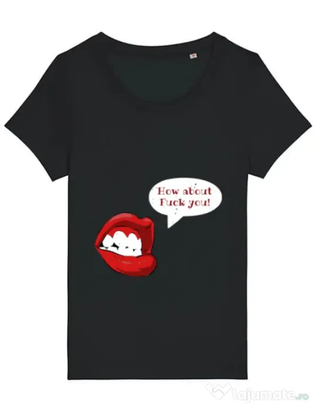 Tricou STANLEY STELLA dama How about Negru