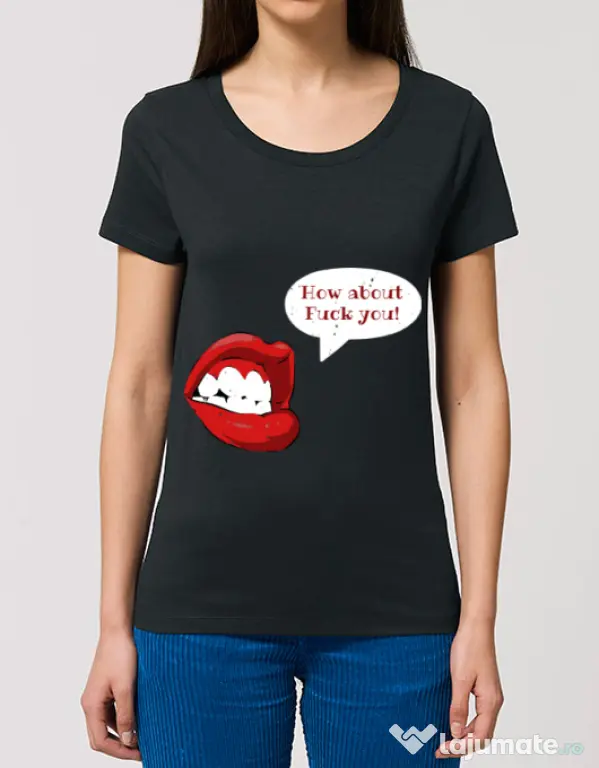 Tricou STANLEY STELLA dama How about Negru
