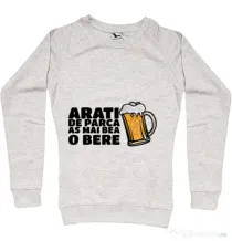 Bluza ADLER dama As mai bea o bere Migdala melanj