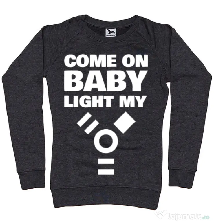 Bluza ADLER dama Come on baby Negru melanj