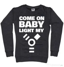 Bluza ADLER dama Come on baby Negru melanj