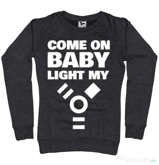 Bluza ADLER dama Come on baby Negru melanj