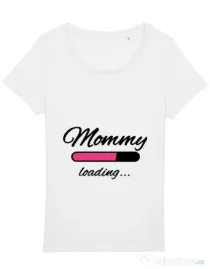 Tricou STANLEY STELLA dama Mommy loading Alb