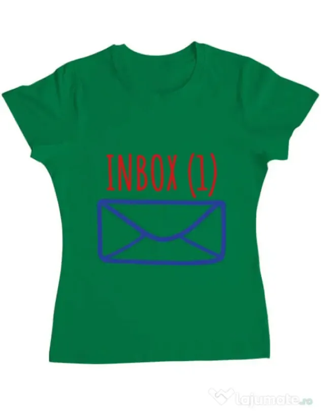 Tricou ADLER dama Inbox Verde mediu