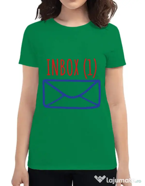 Tricou ADLER dama Inbox Verde mediu
