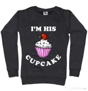 Bluza ADLER dama His cupcake Negru melanj 
