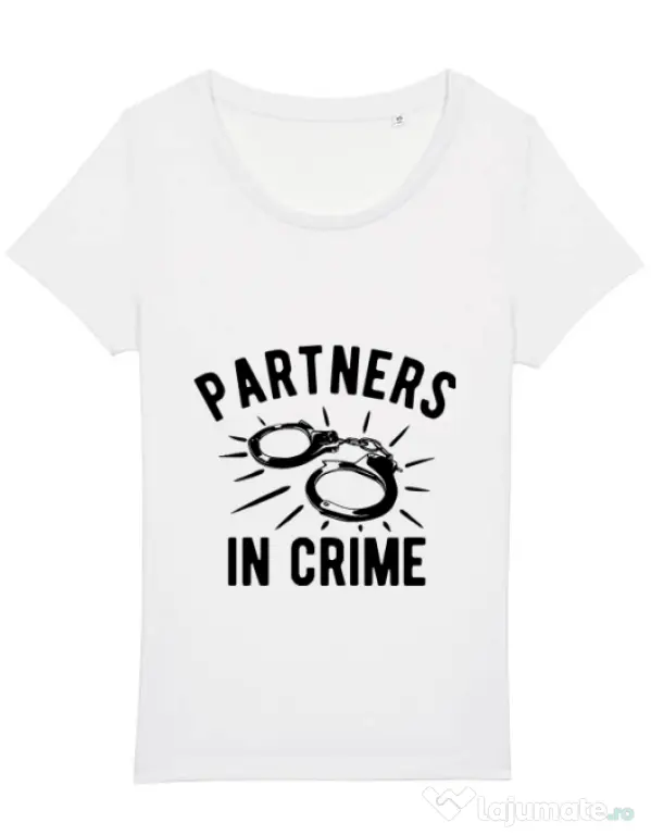 Tricou STANLEY STELLA dama Partners in crime 1 Alb