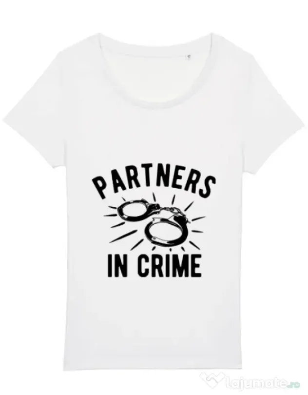 Tricou STANLEY STELLA dama Partners in crime 1 Alb