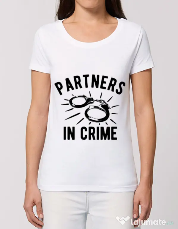 Tricou STANLEY STELLA dama Partners in crime 1 Alb