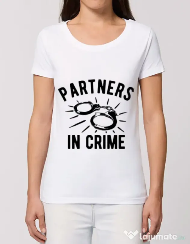 Tricou STANLEY STELLA dama Partners in crime 1 Alb