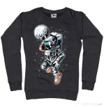 Bluza ADLER dama Astronaut Negru melanj