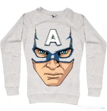 Bluza ADLER dama Captain America Mask Migdala melanj