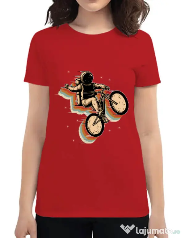 Tricou ADLER dama Cycling space Rosu