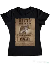 Tricou ADLER dama Dead or alive Negru 