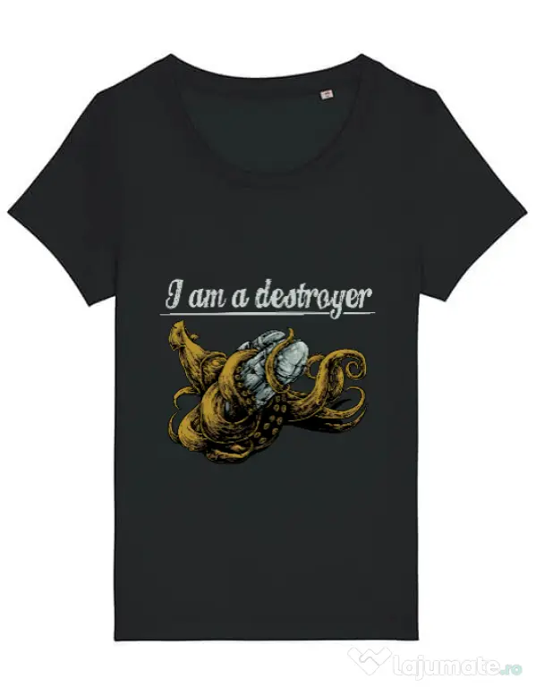 Tricou STANLEY STELLA dama Destroyer Negru