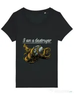 Tricou STANLEY STELLA dama Destroyer Negru