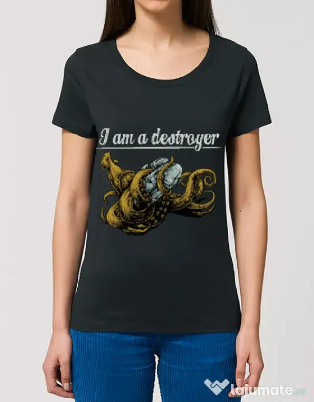 Tricou STANLEY STELLA dama Destroyer Negru