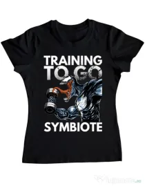 Tricou ADLER dama Venom training Negru