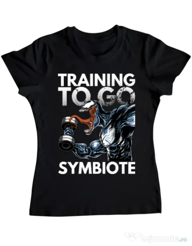 Tricou ADLER dama Venom training Negru