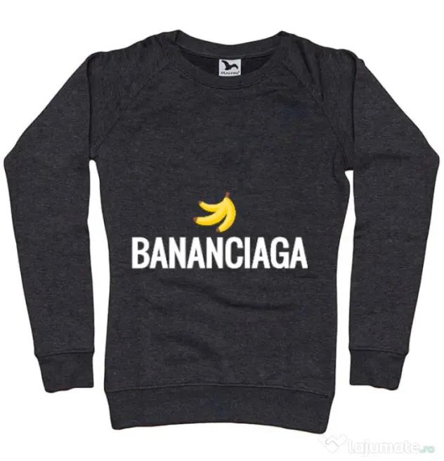 Bluza ADLER dama Bananciaga Negru melanj