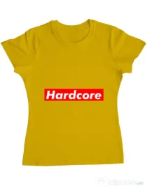 Tricou ADLER dama Hardcore Galben