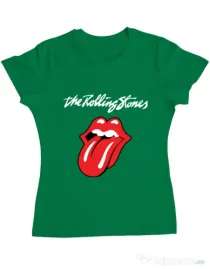 Tricou ADLER dama The Rolling Stones Verde mediu