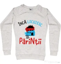 Bluza ADLER dama Inca locuiesc cu parintii Migdala melanj
