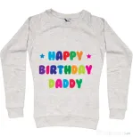 Bluza ADLER dama Happy Birthday Daddy Migdala melanj