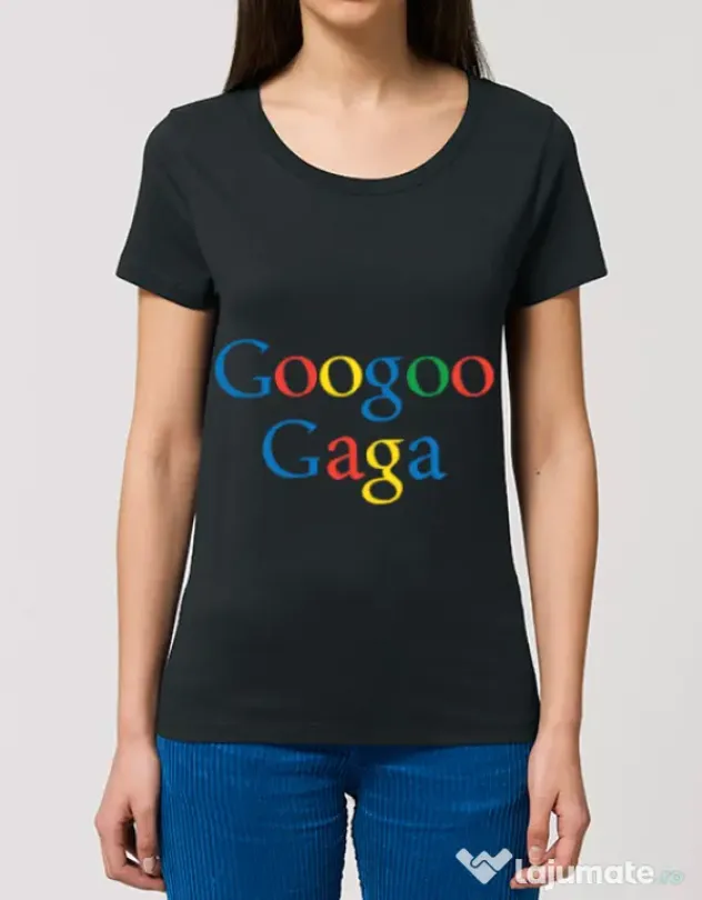 Tricou STANLEY STELLA dama Googoo Gaga Negru