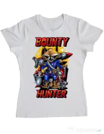 Tricou ADLER dama Bounty hunter Alb
